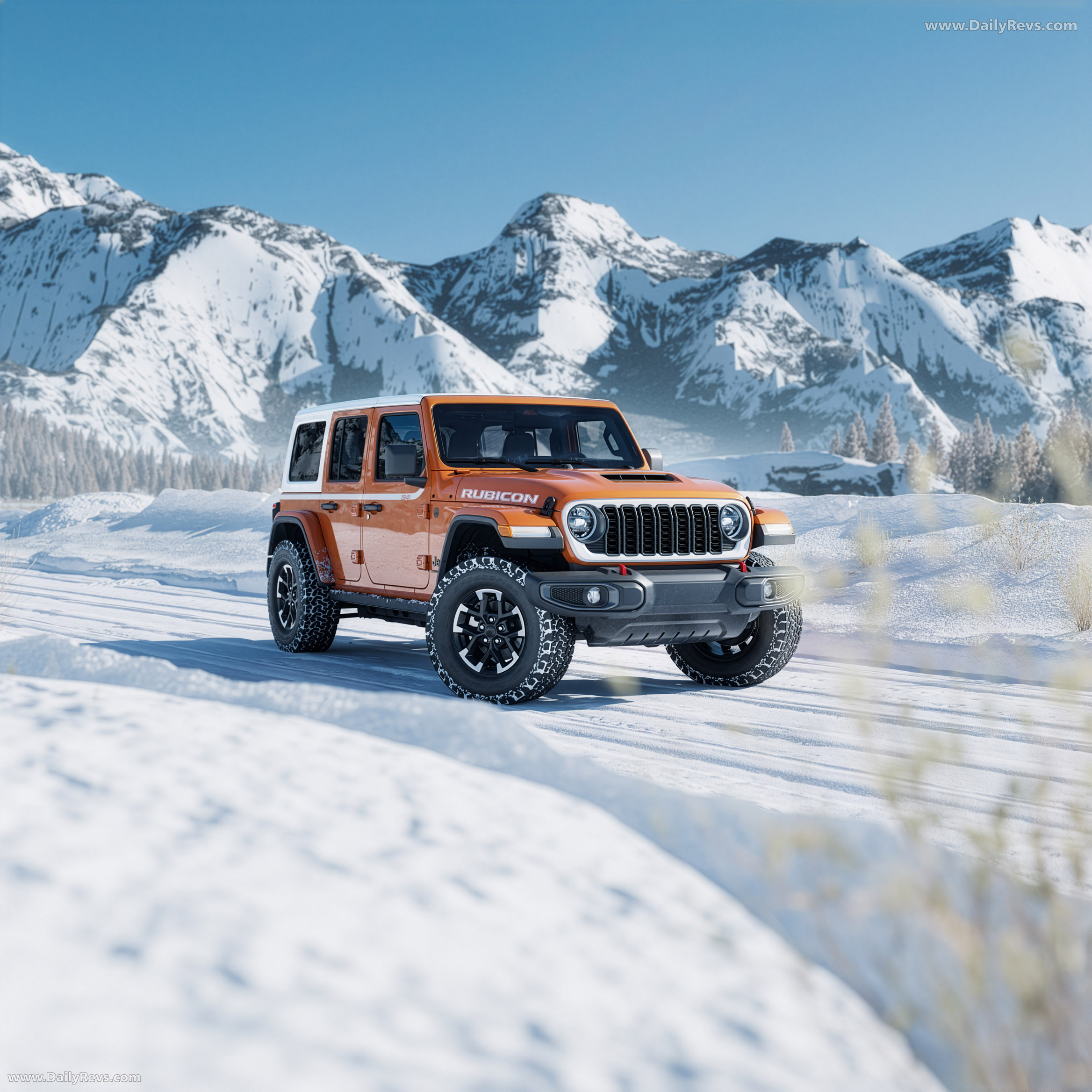 2026 Jeep Wrangler Whitecap Front View