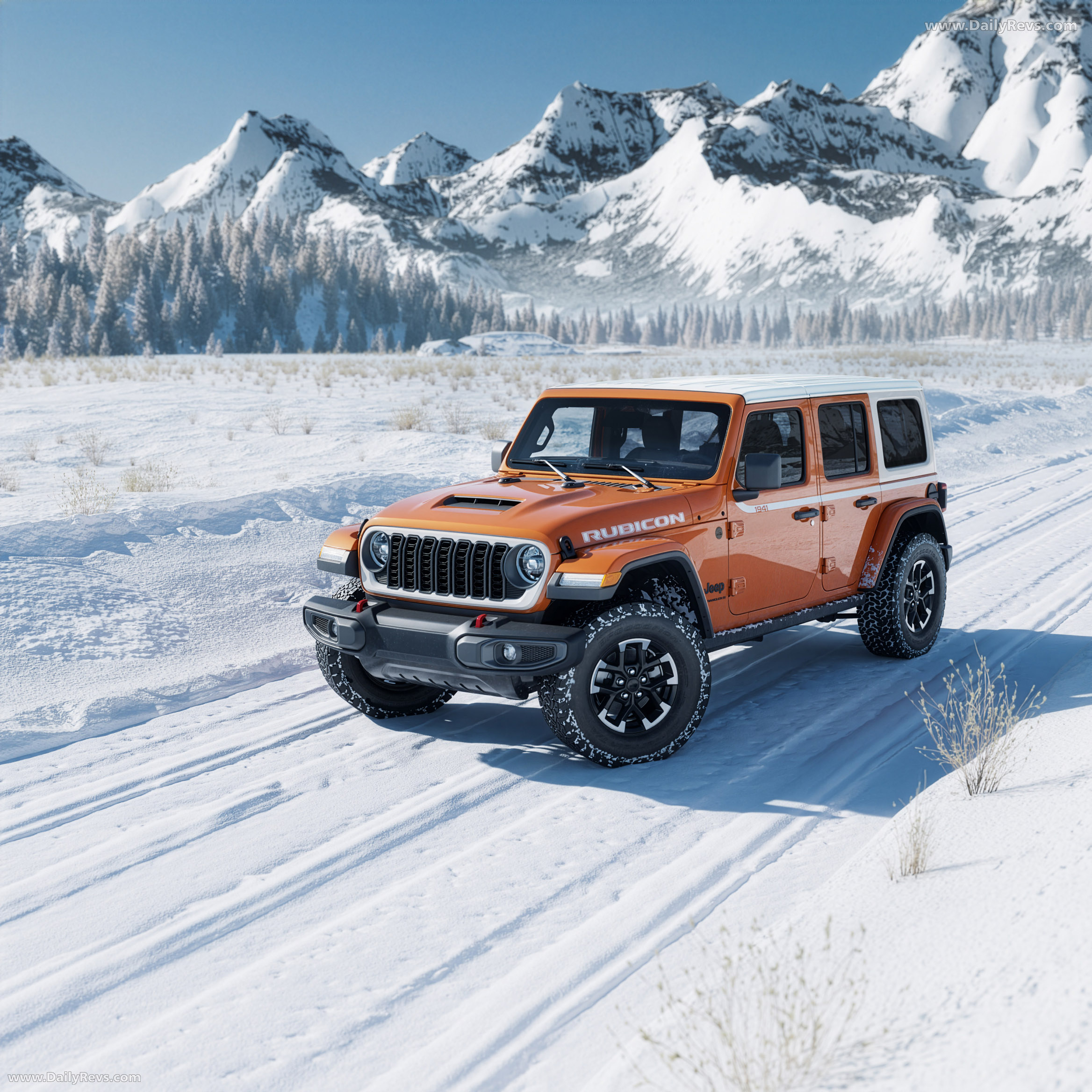 2026 Jeep Wrangler Whitecap Front View