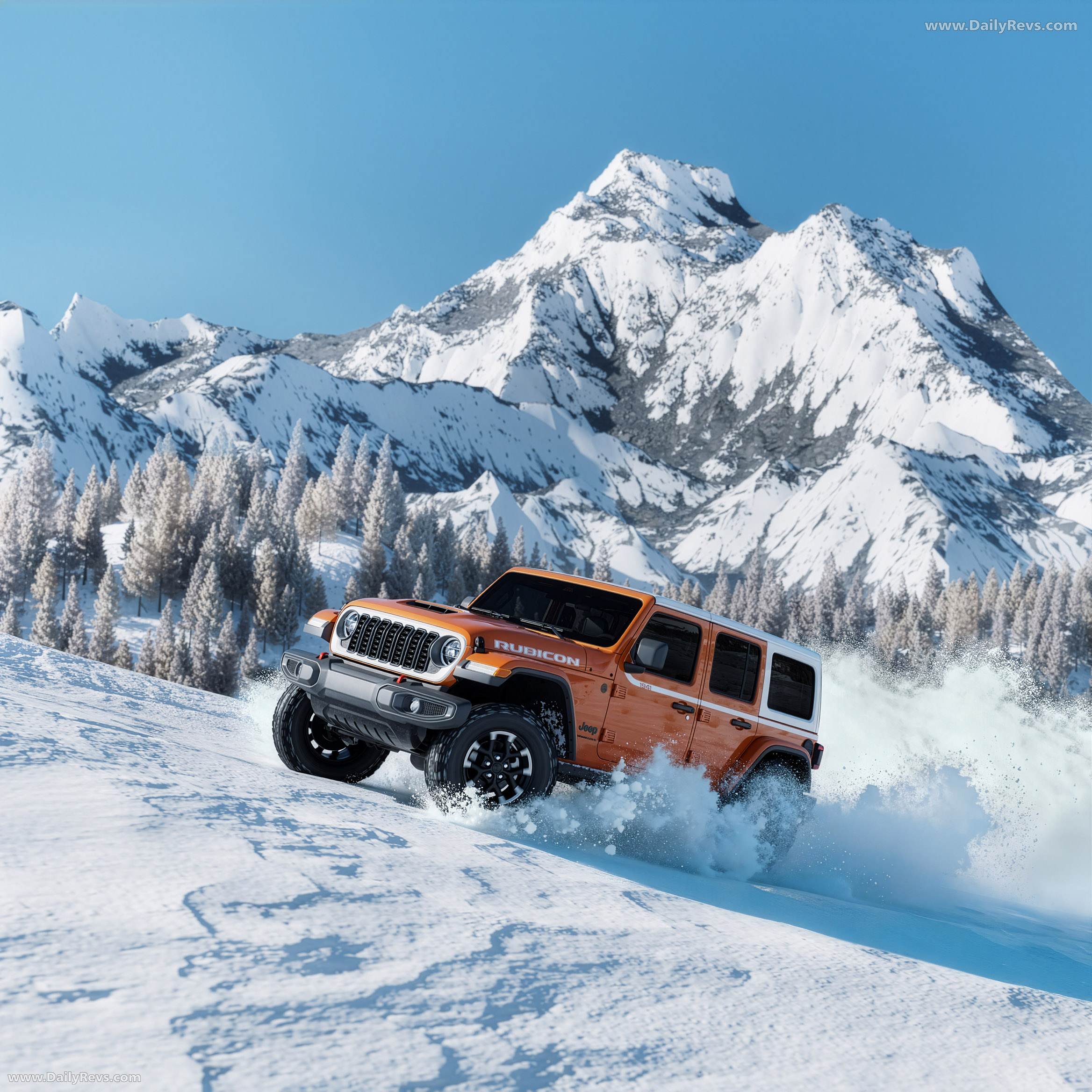 2026 Jeep Wrangler Whitecap Front View