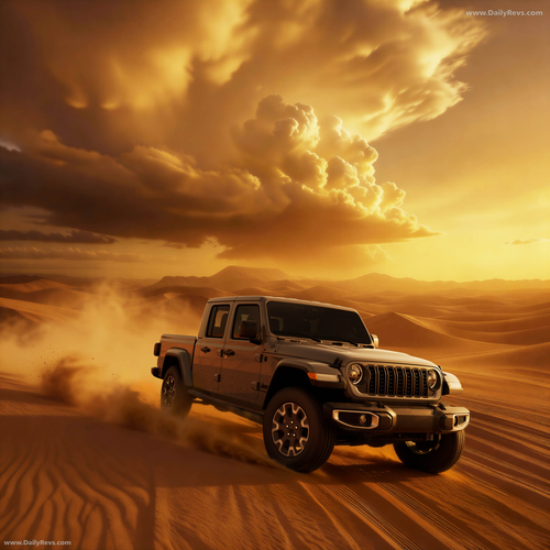 2026 Jeep Gladiator Sahara Front View