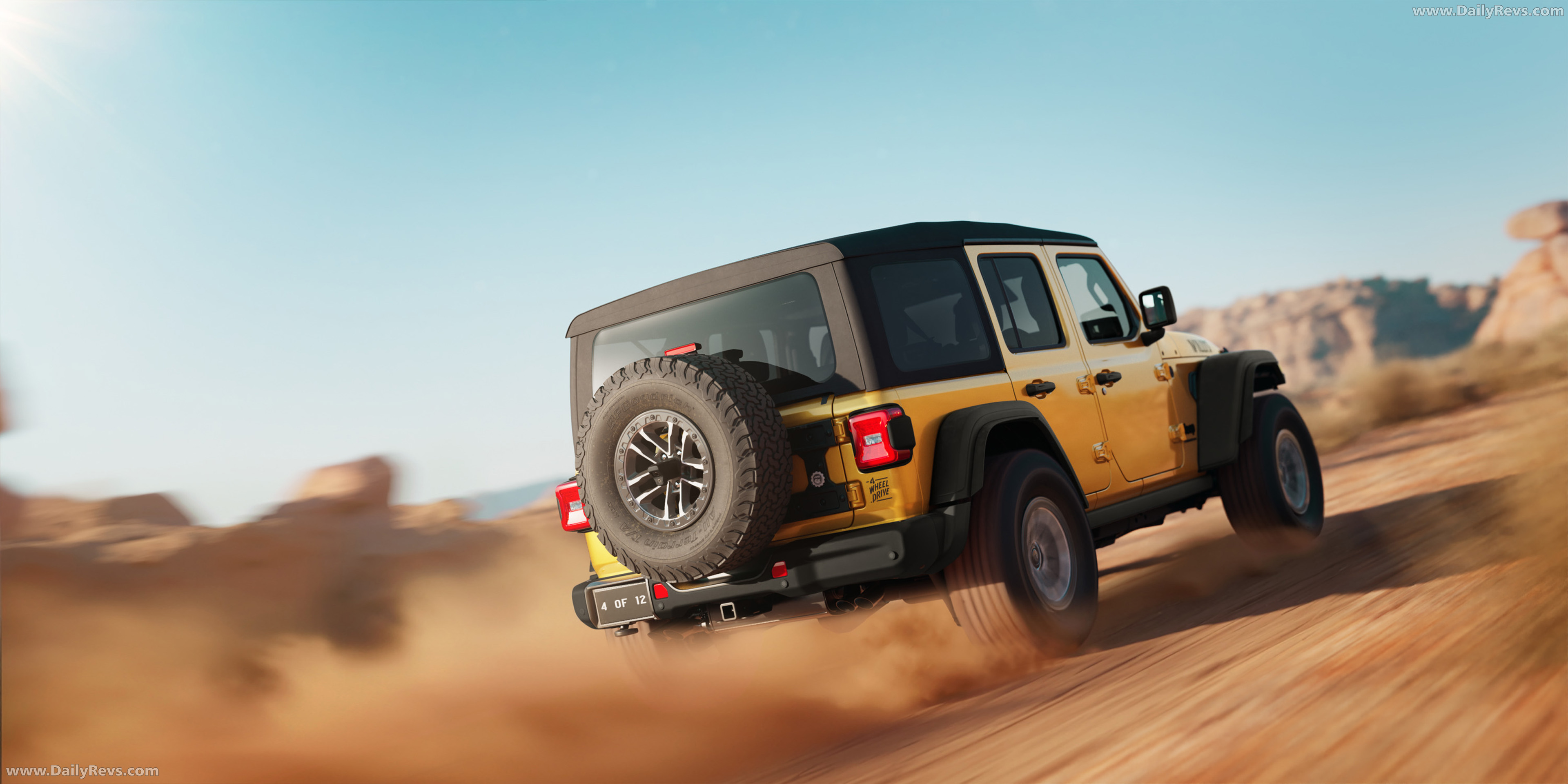 2026 Jeep Wrangler Willys 392 Rear View