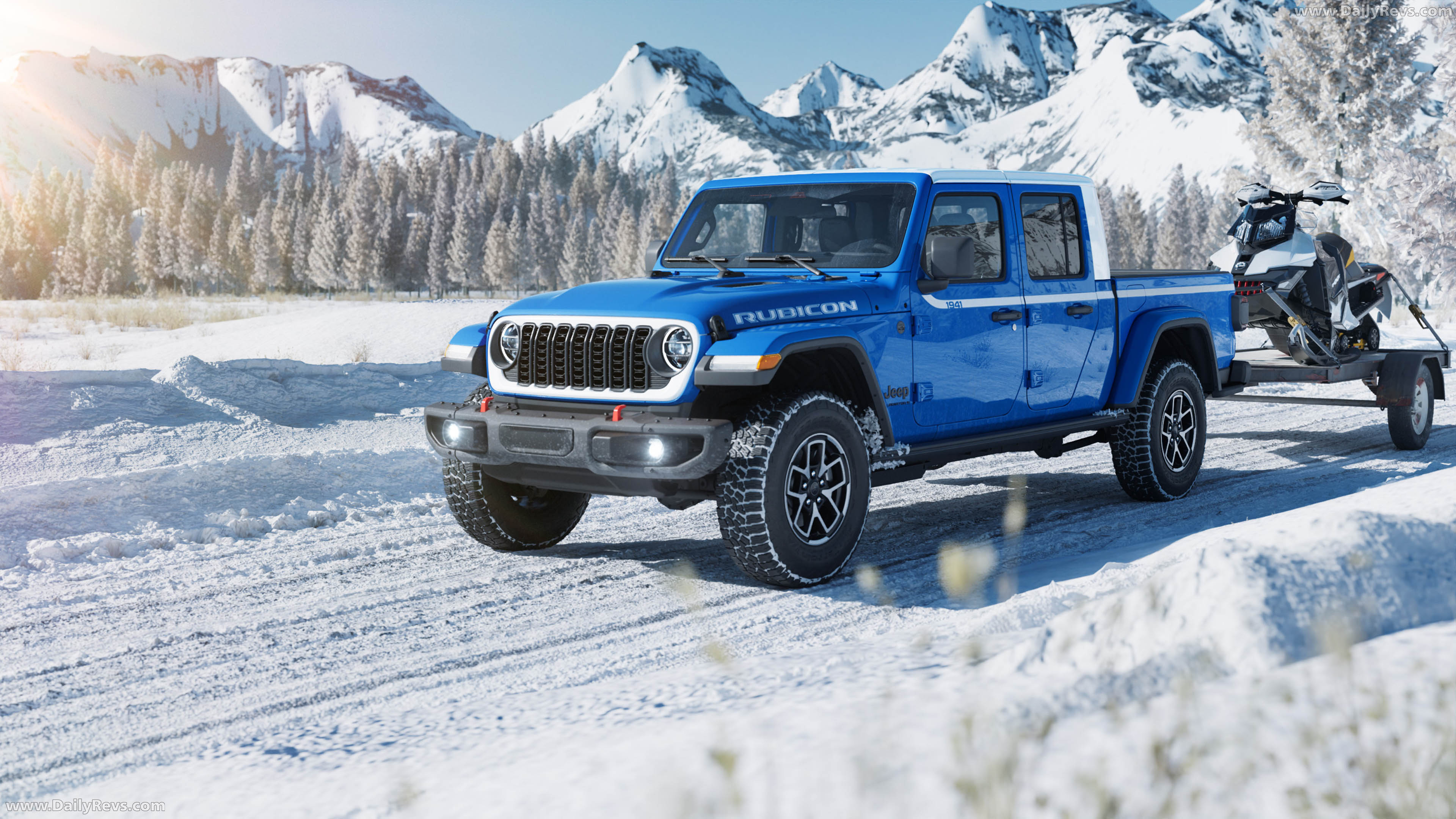 2026 Jeep Gladiator Whitecap Front View