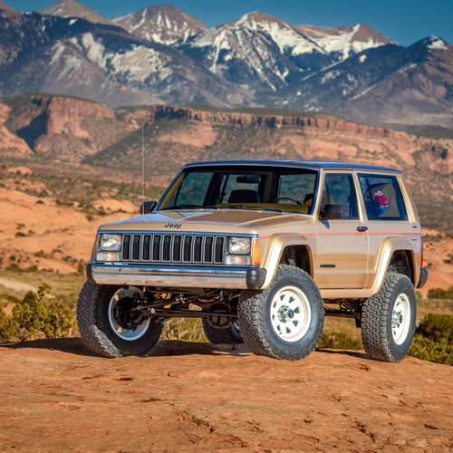 2026 Jeep Wrangler XJ Pioneer Concept Front View