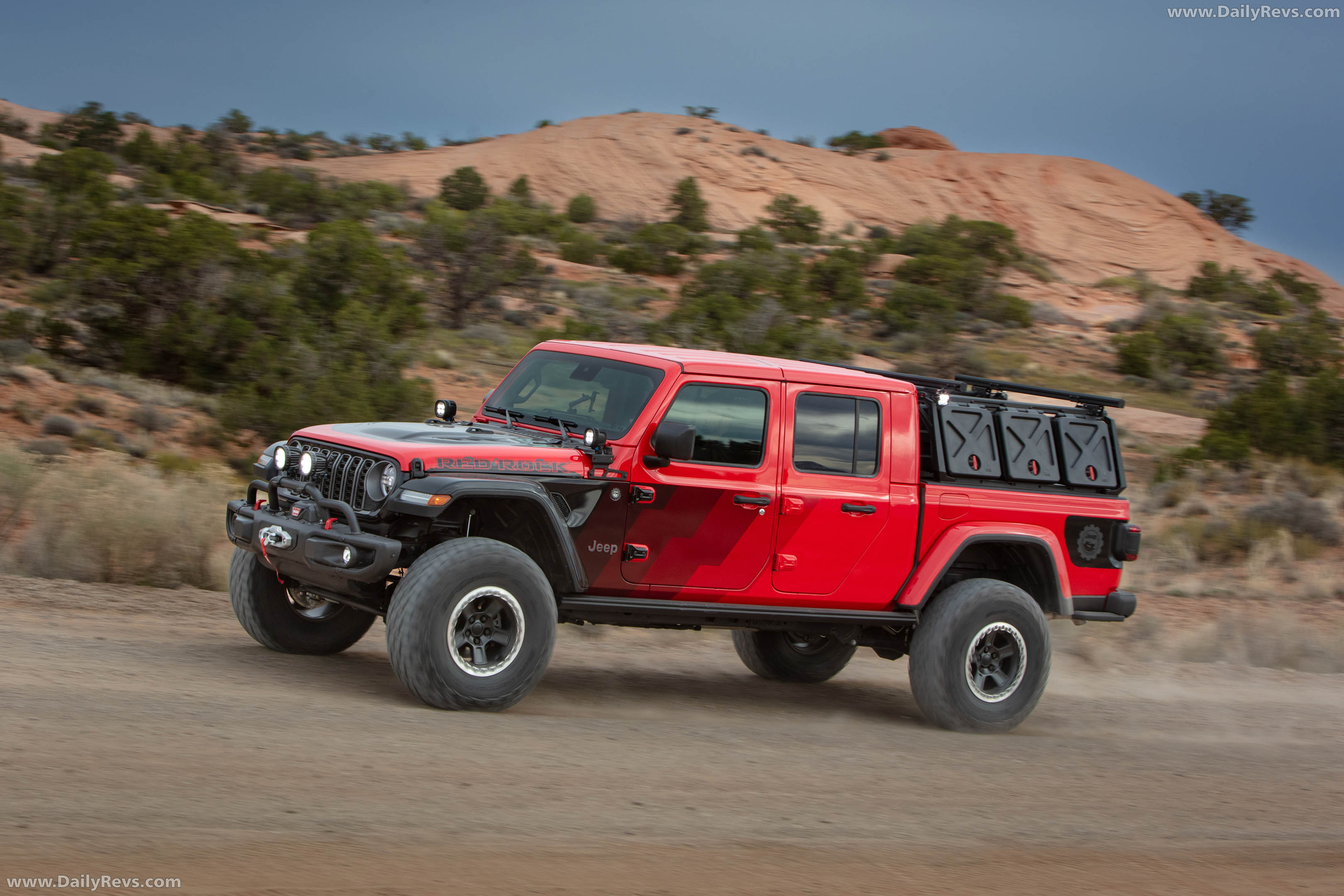 2026 Jeep Gladiator Red Rock Concept Side View