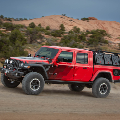 2026 Jeep Gladiator Red Rock Concept Side View
