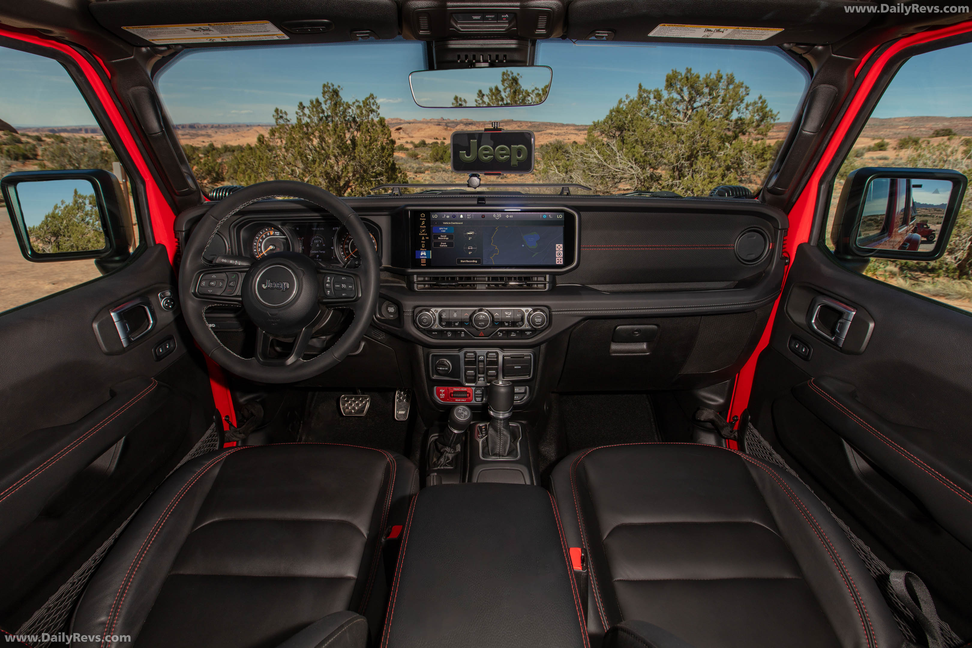2026 Jeep Gladiator Red Rock Concept Interior