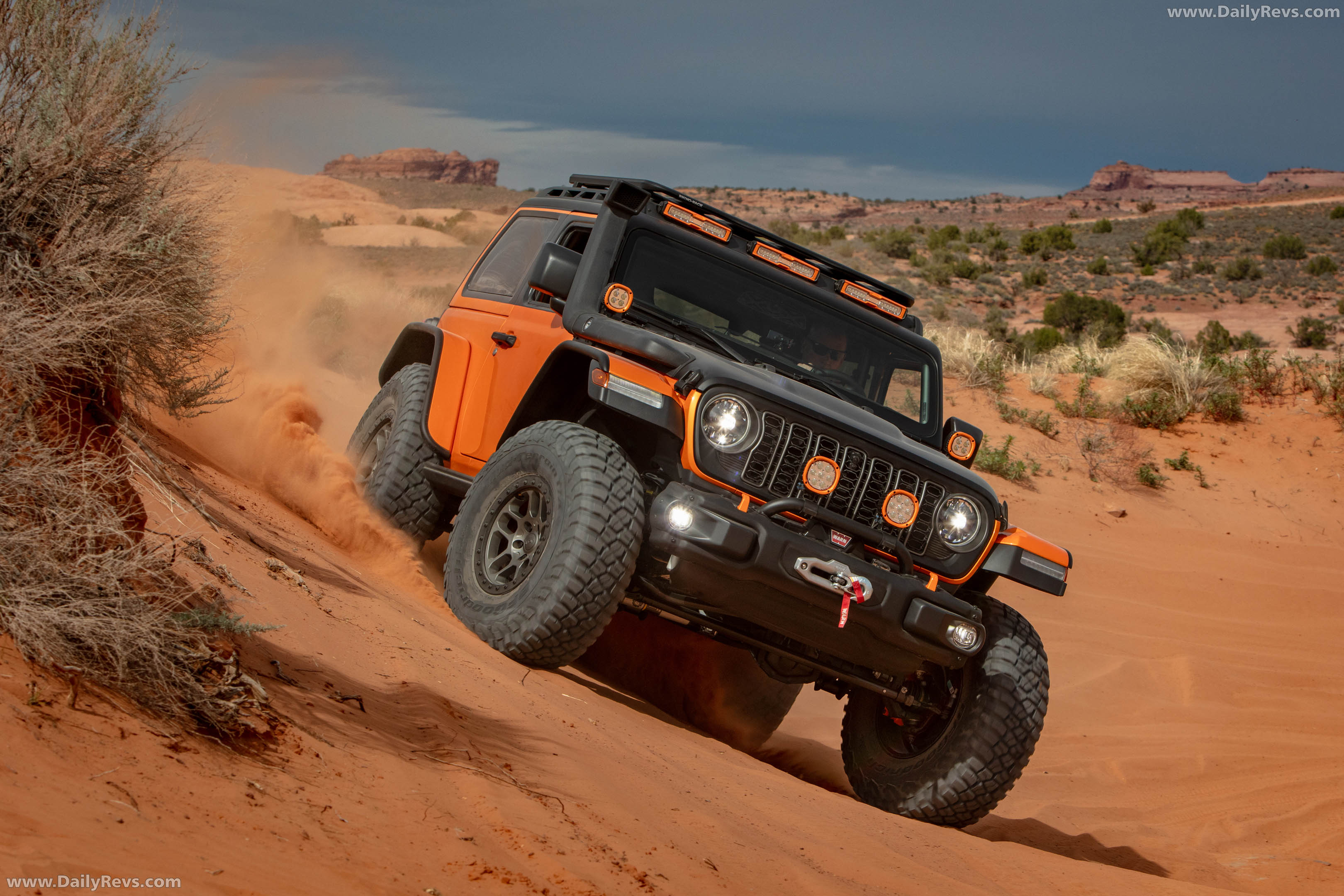 2026 Jeep Wrangler BUZZCUT Concept Front View