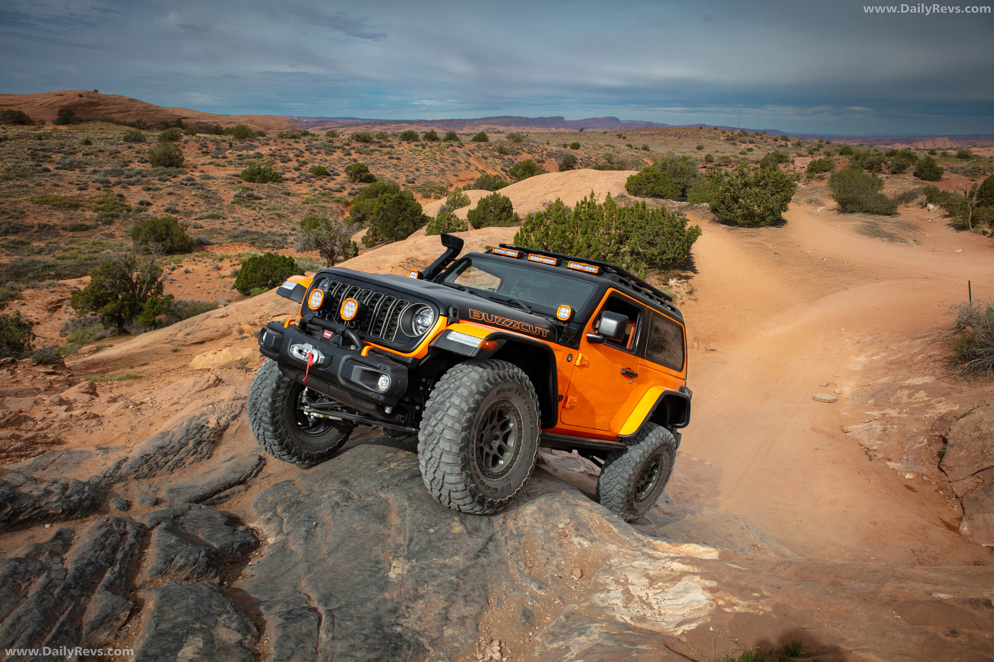 2026 Jeep Wrangler BUZZCUT Concept Front View