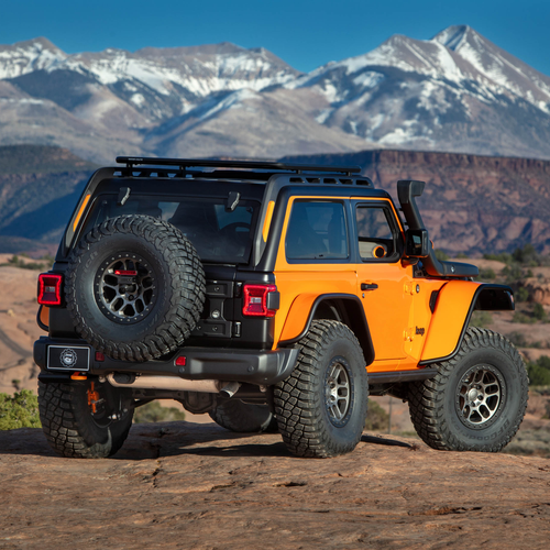 2026 Jeep Wrangler BUZZCUT Concept Rear View