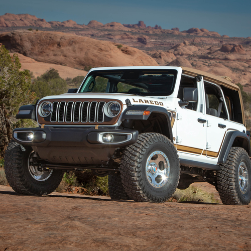 2026 Jeep Wrangler Laredo Concept Front View