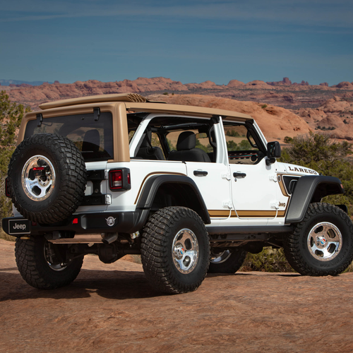 2026 Jeep Wrangler Laredo Concept Rear View