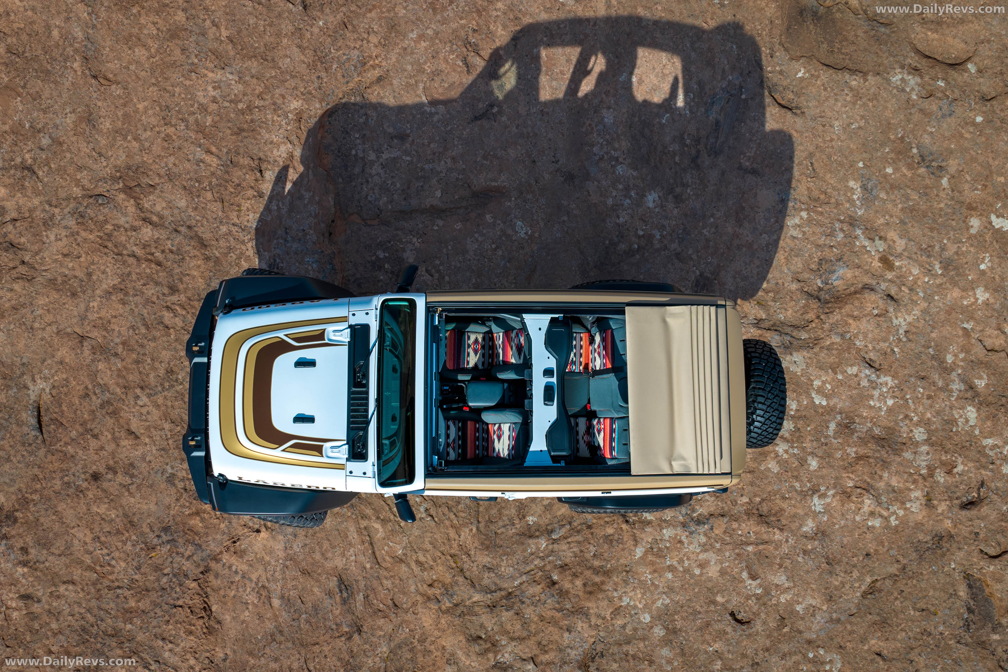 2026 Jeep Wrangler Laredo Concept Top View