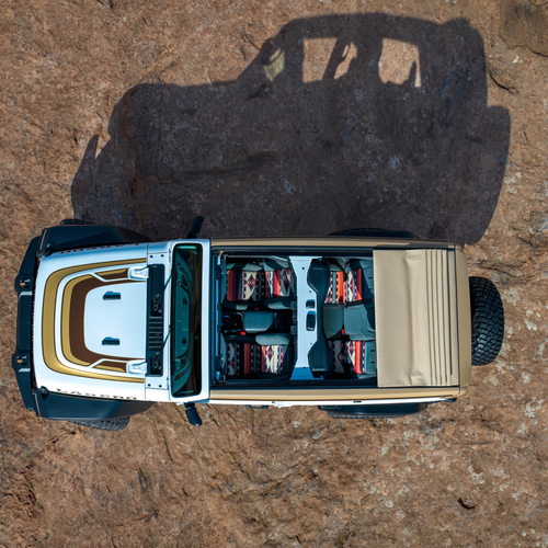 2026 Jeep Wrangler Laredo Concept Top View