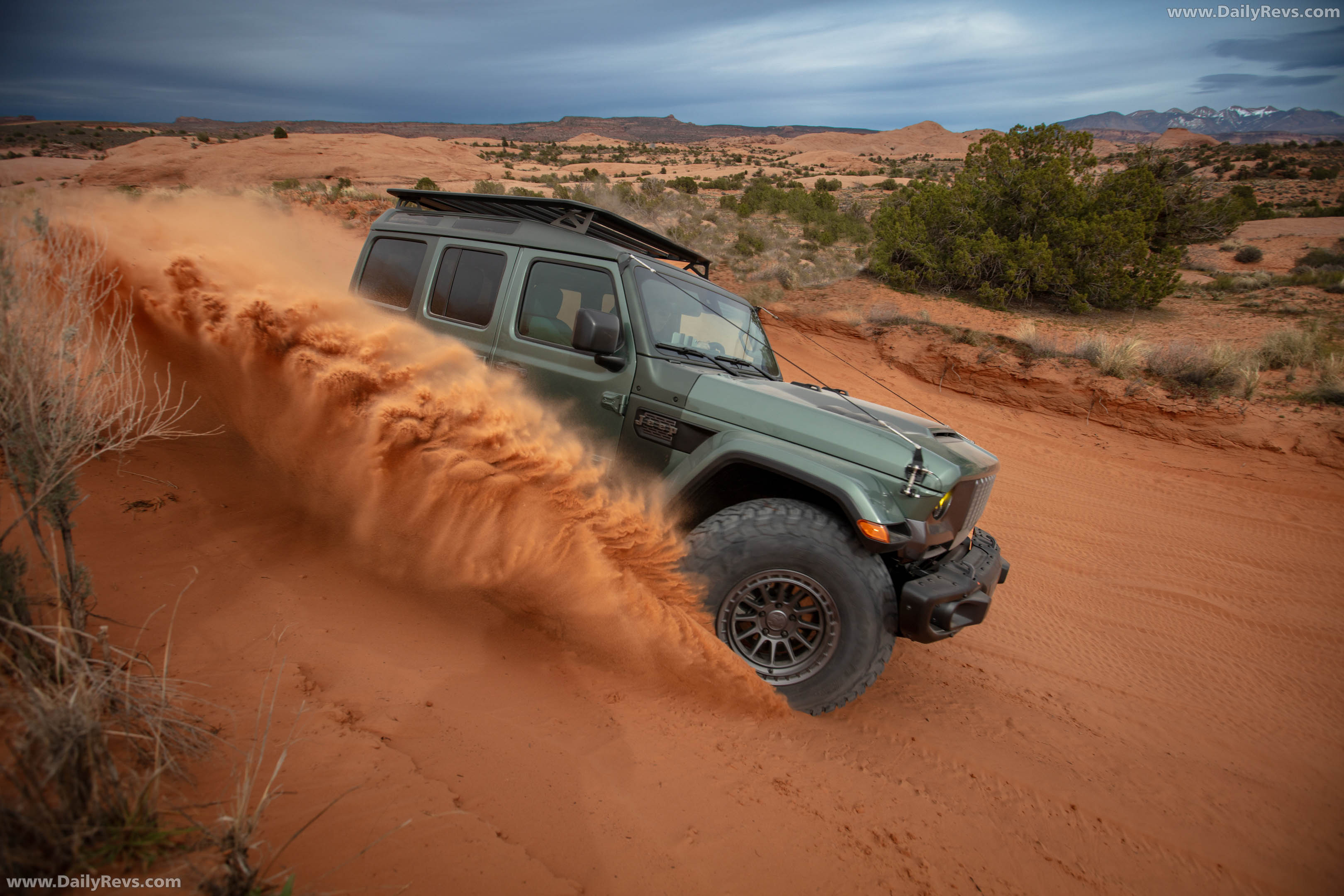 2026 Jeep Wrangler ANVIL 715 Concept Side View