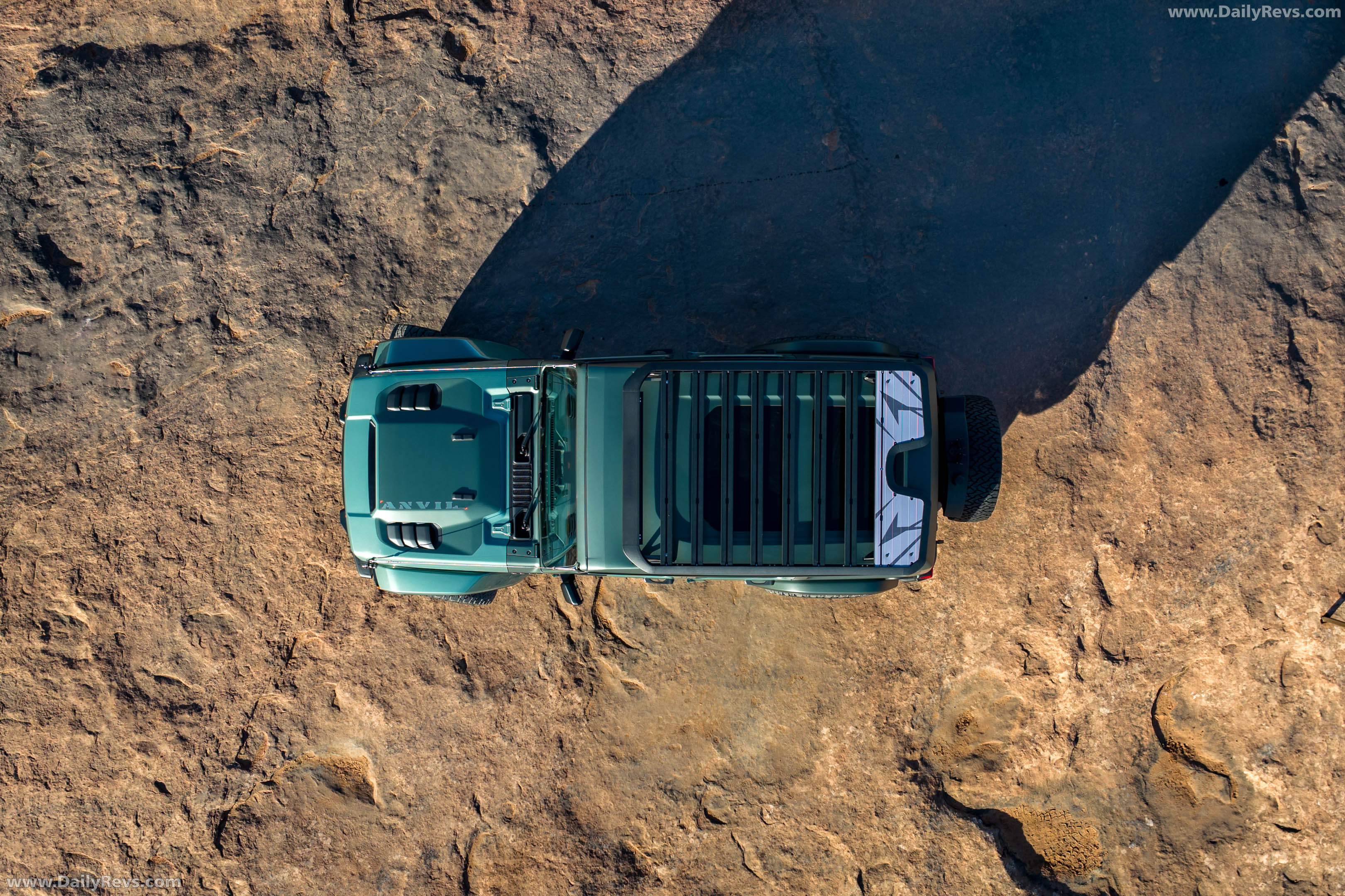 2026 Jeep Wrangler ANVIL 715 Concept Top View