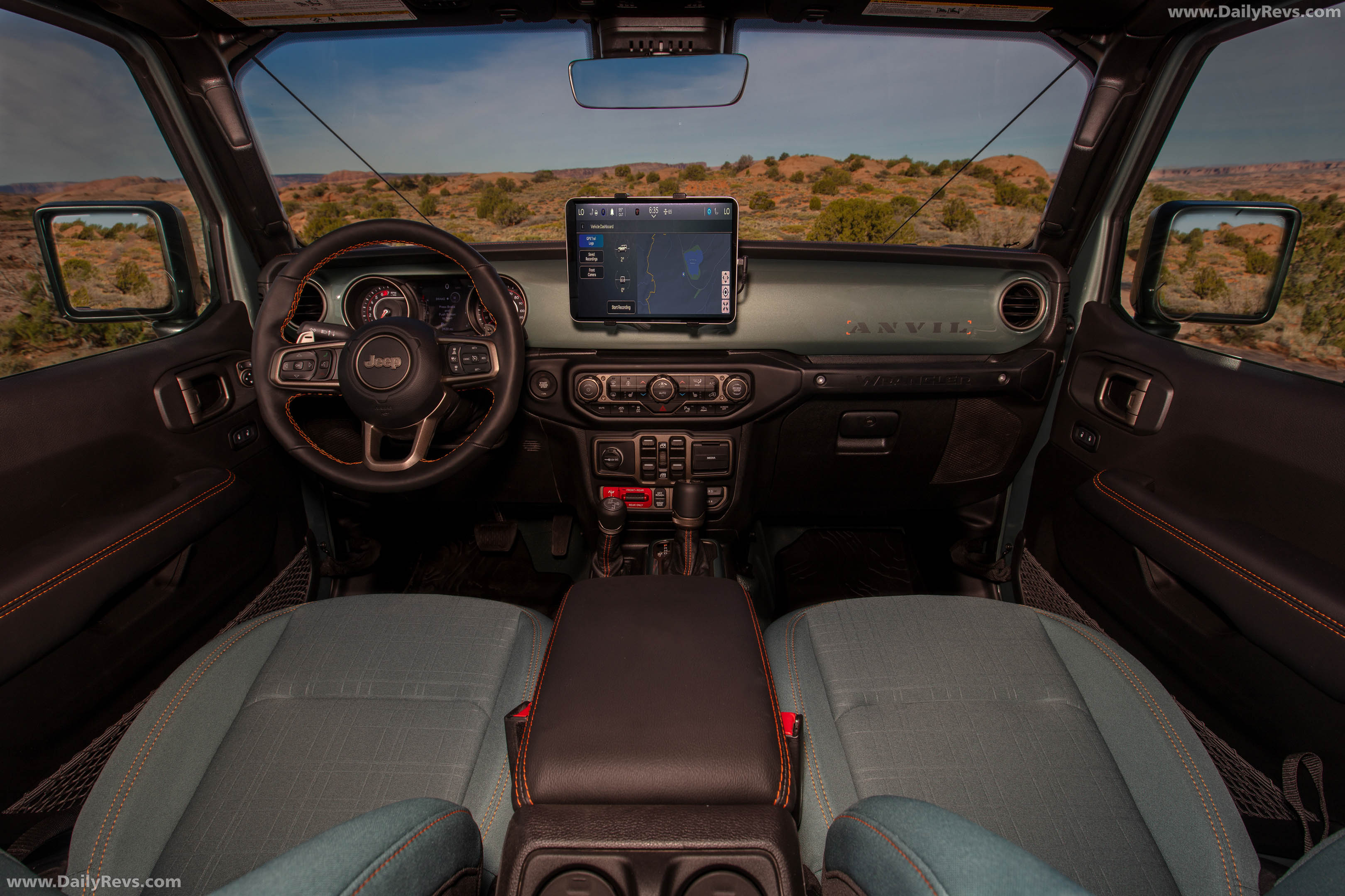 2026 Jeep Wrangler ANVIL 715 Concept Interior