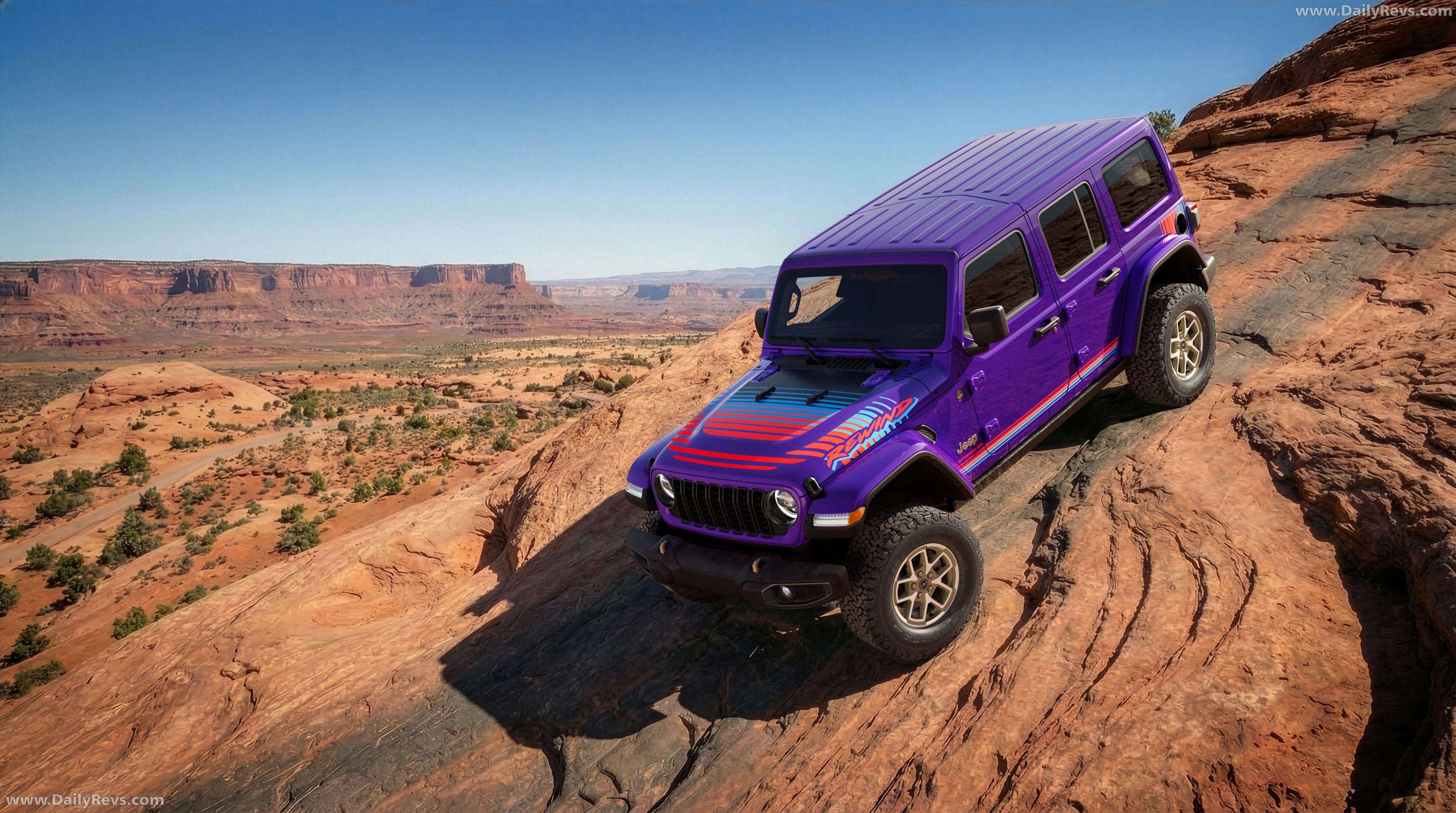 2026 Jeep Wrangler Rewind Edition Top View