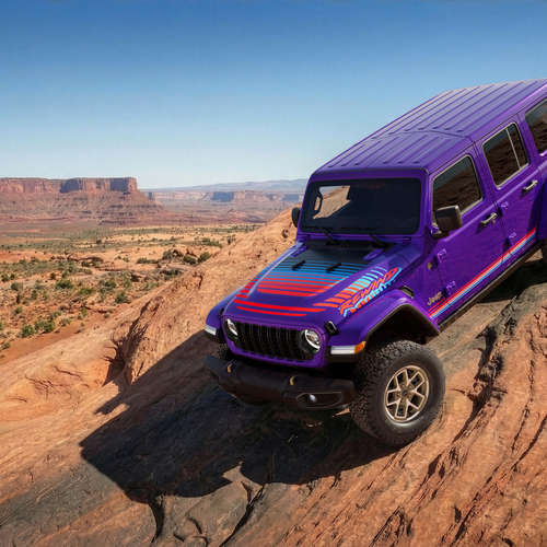 2026 Jeep Wrangler Rewind Edition Top View