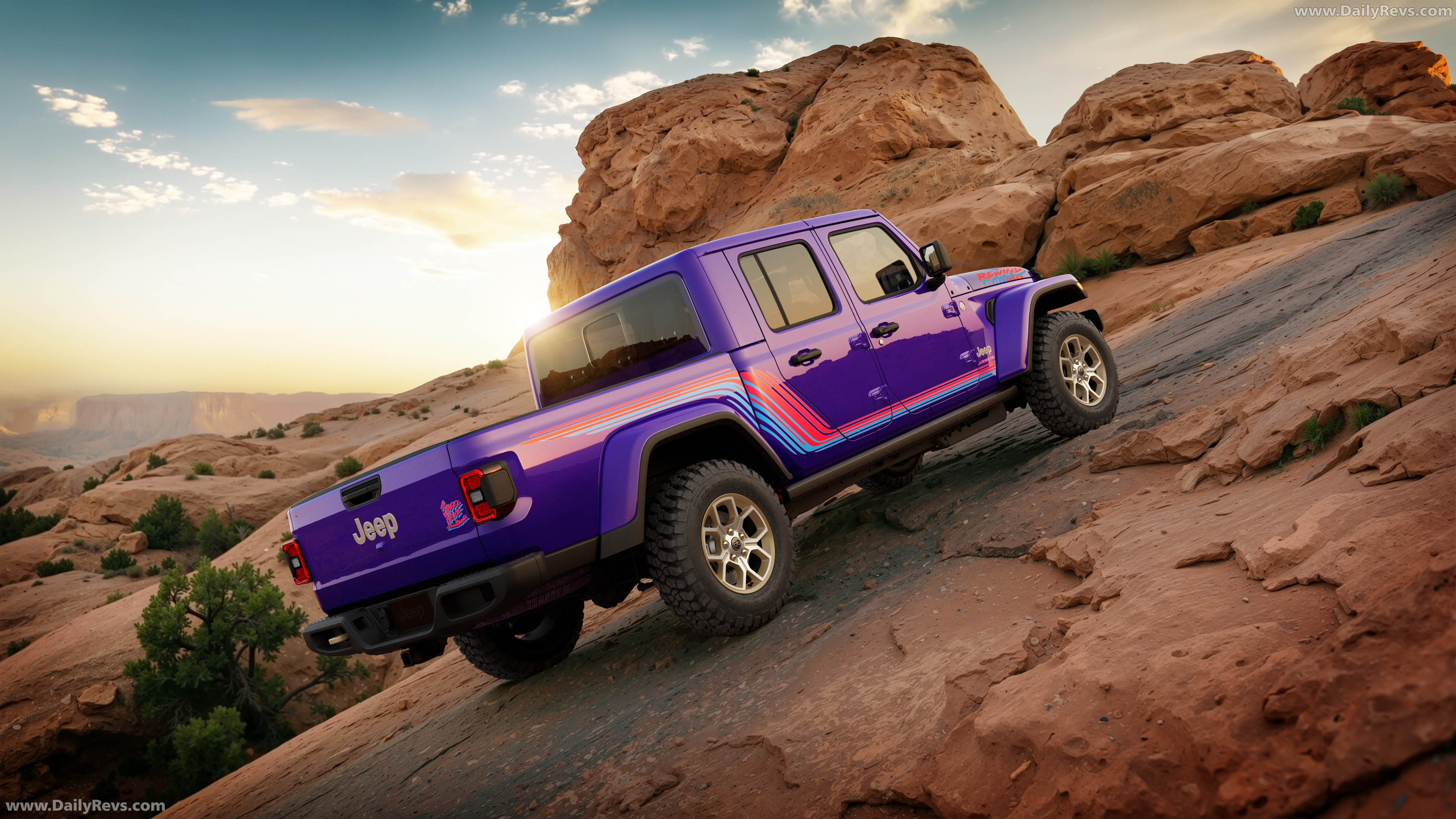 2026 Jeep Gladiator Rewind Edition Rear View