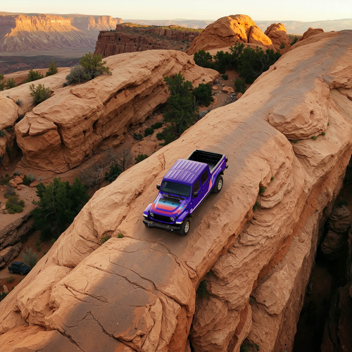 2026 Jeep Gladiator Rewind Edition Top View