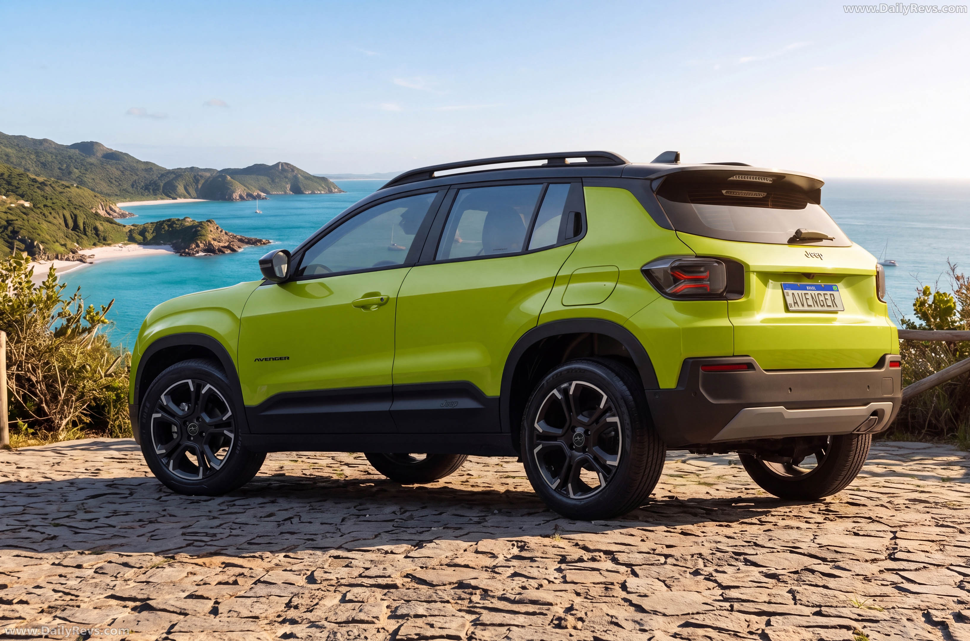 2026 Jeep Avenger Brazilian Version Rear View