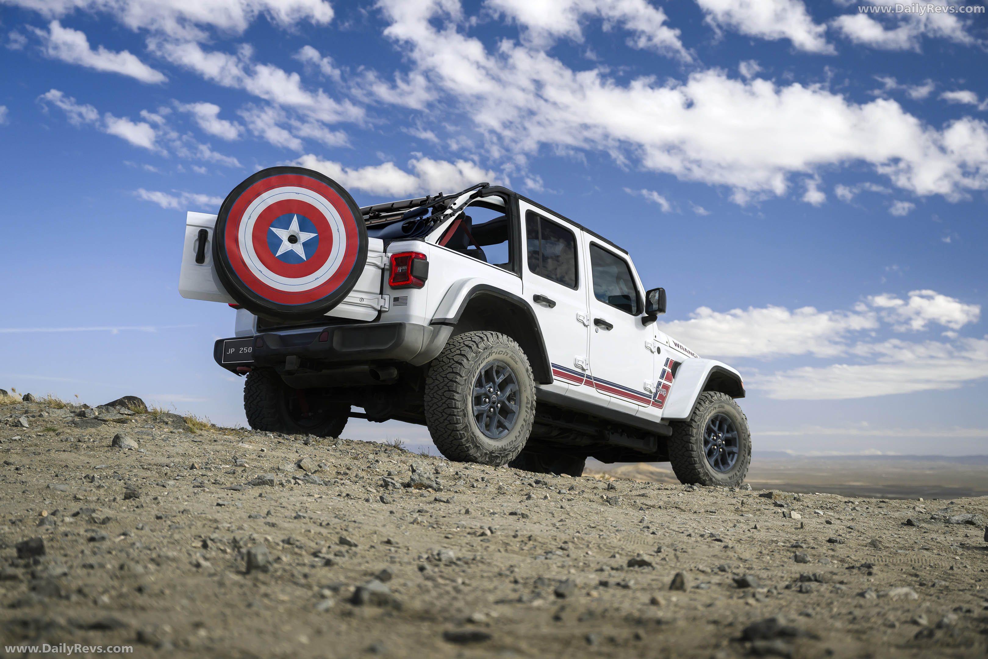 2026 Jeep Wrangler America250 Edition Rear View