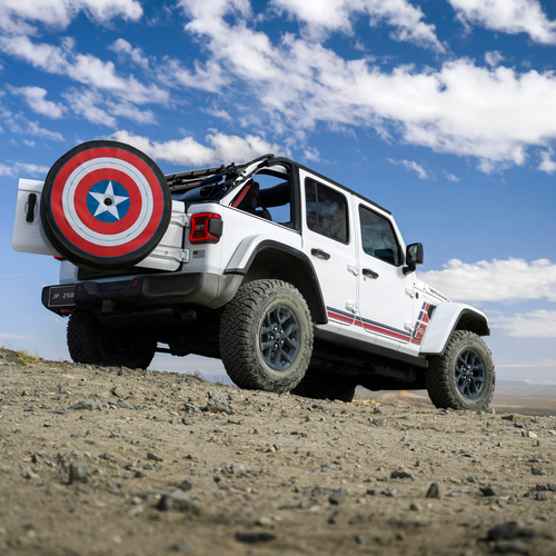 2026 Jeep Wrangler America250 Edition Rear View