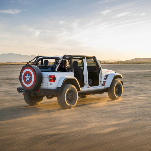 2026 Jeep Wrangler America250 Edition Rear View