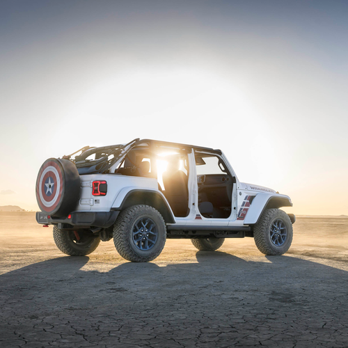 2026 Jeep Wrangler America250 Edition Rear View