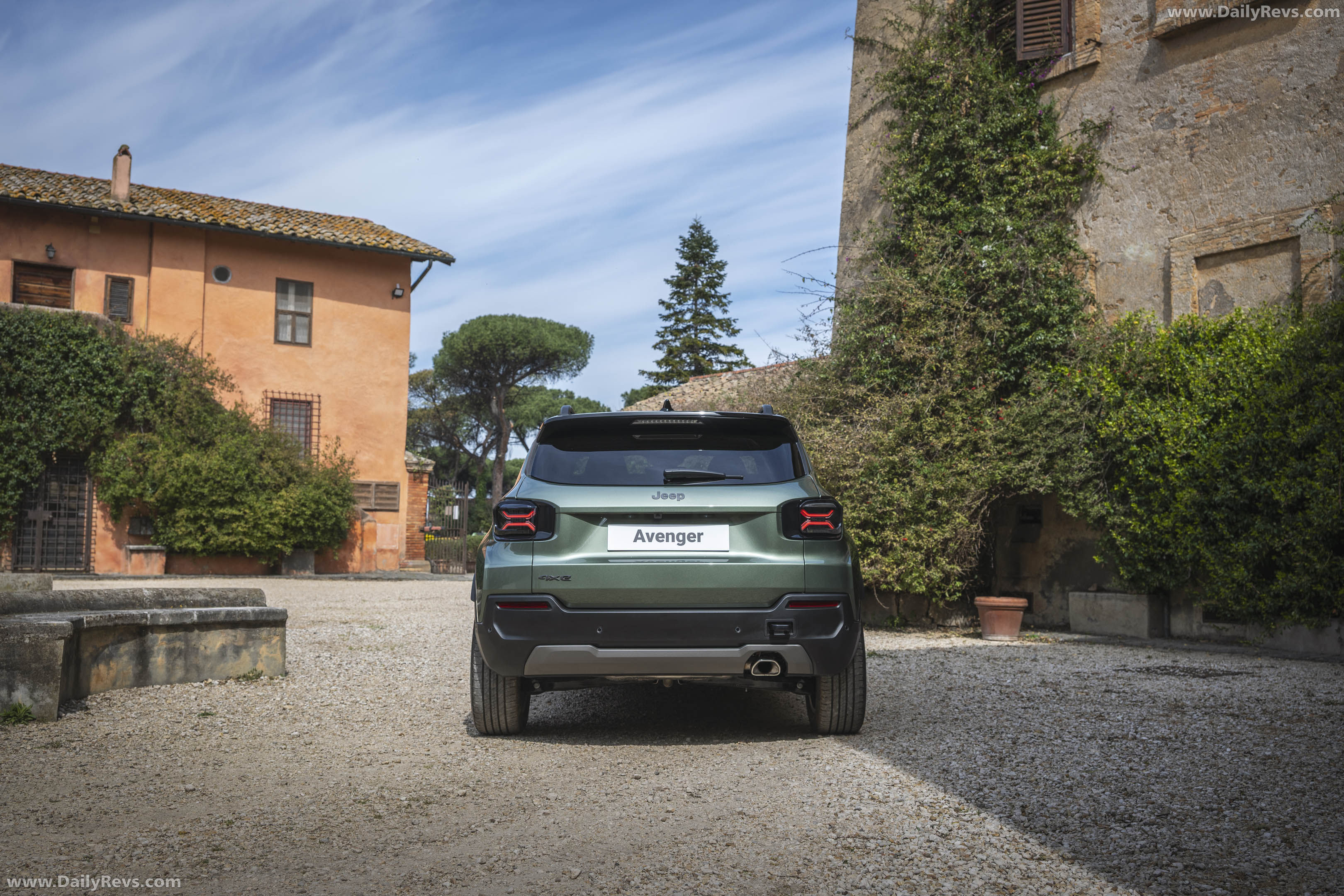 2027 Jeep Avenger 4xe 85th Anniversary Rear View