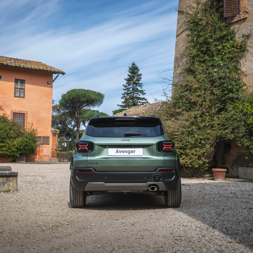 2027 Jeep Avenger 4xe 85th Anniversary Rear View