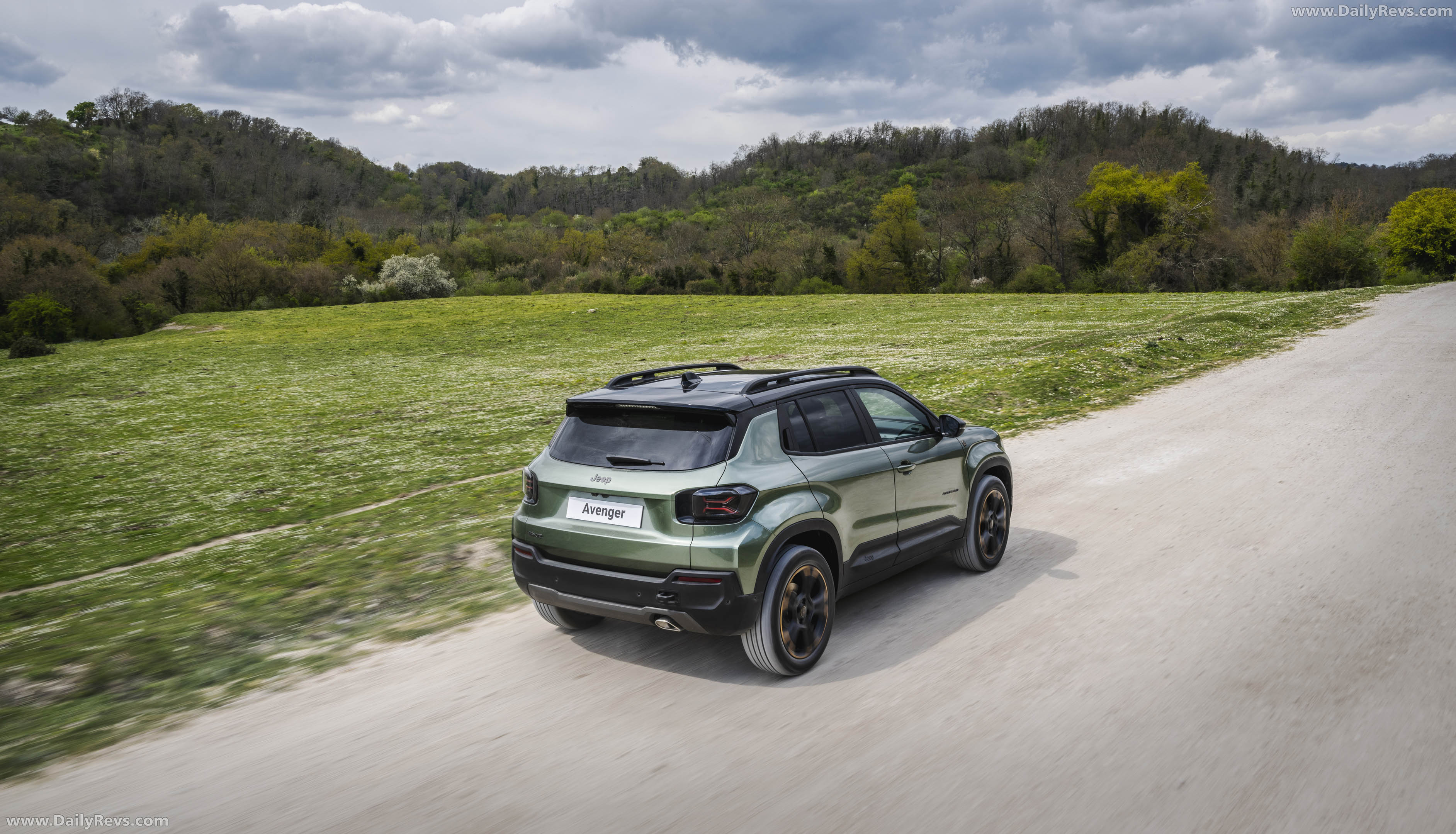 2027 Jeep Avenger 4xe 85th Anniversary Rear View