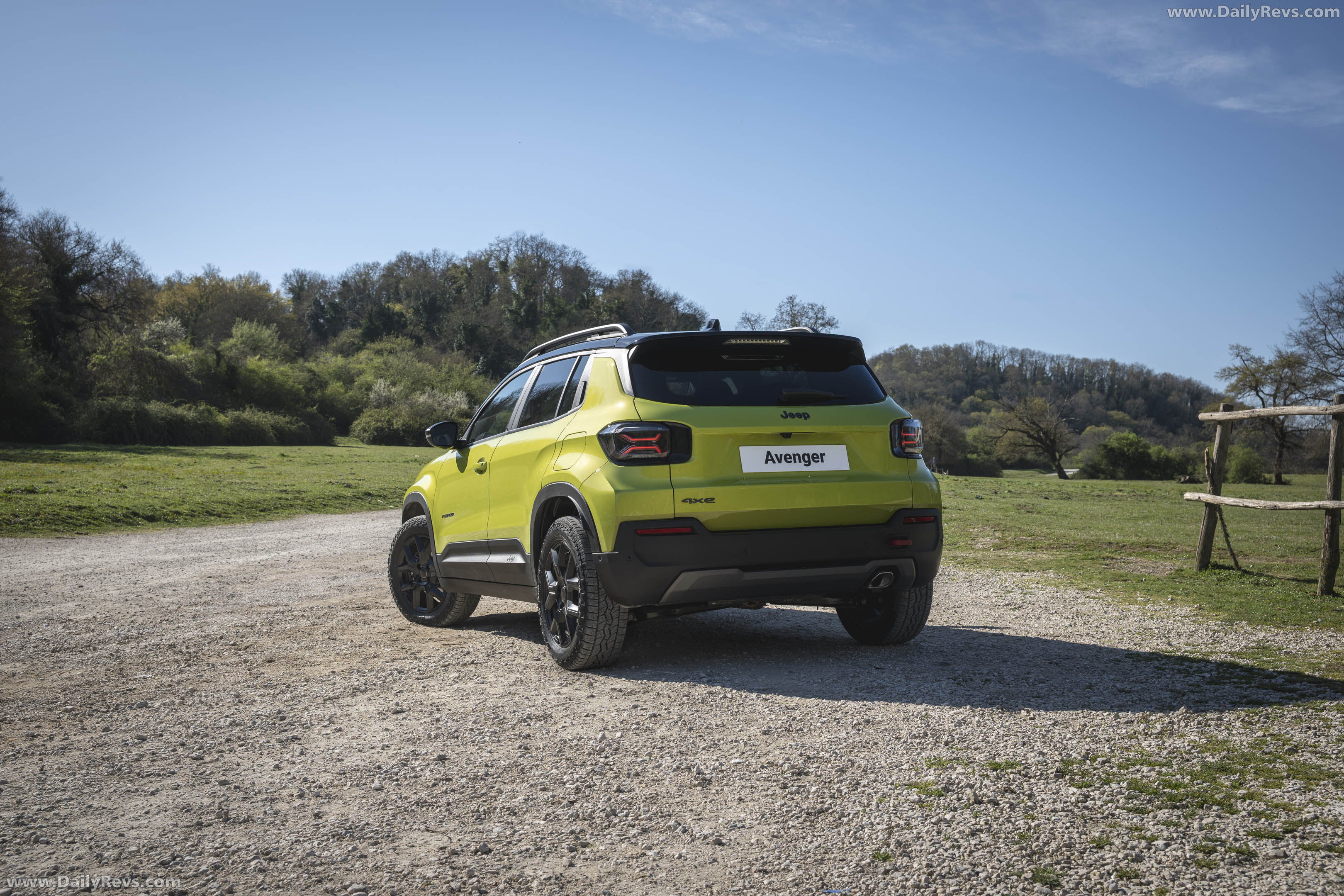 2027 Jeep Avenger 4xe Rear View