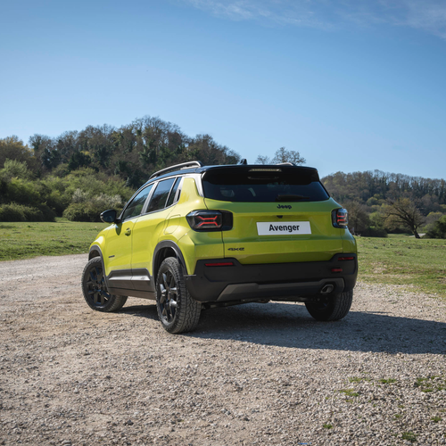 2027 Jeep Avenger 4xe Rear View