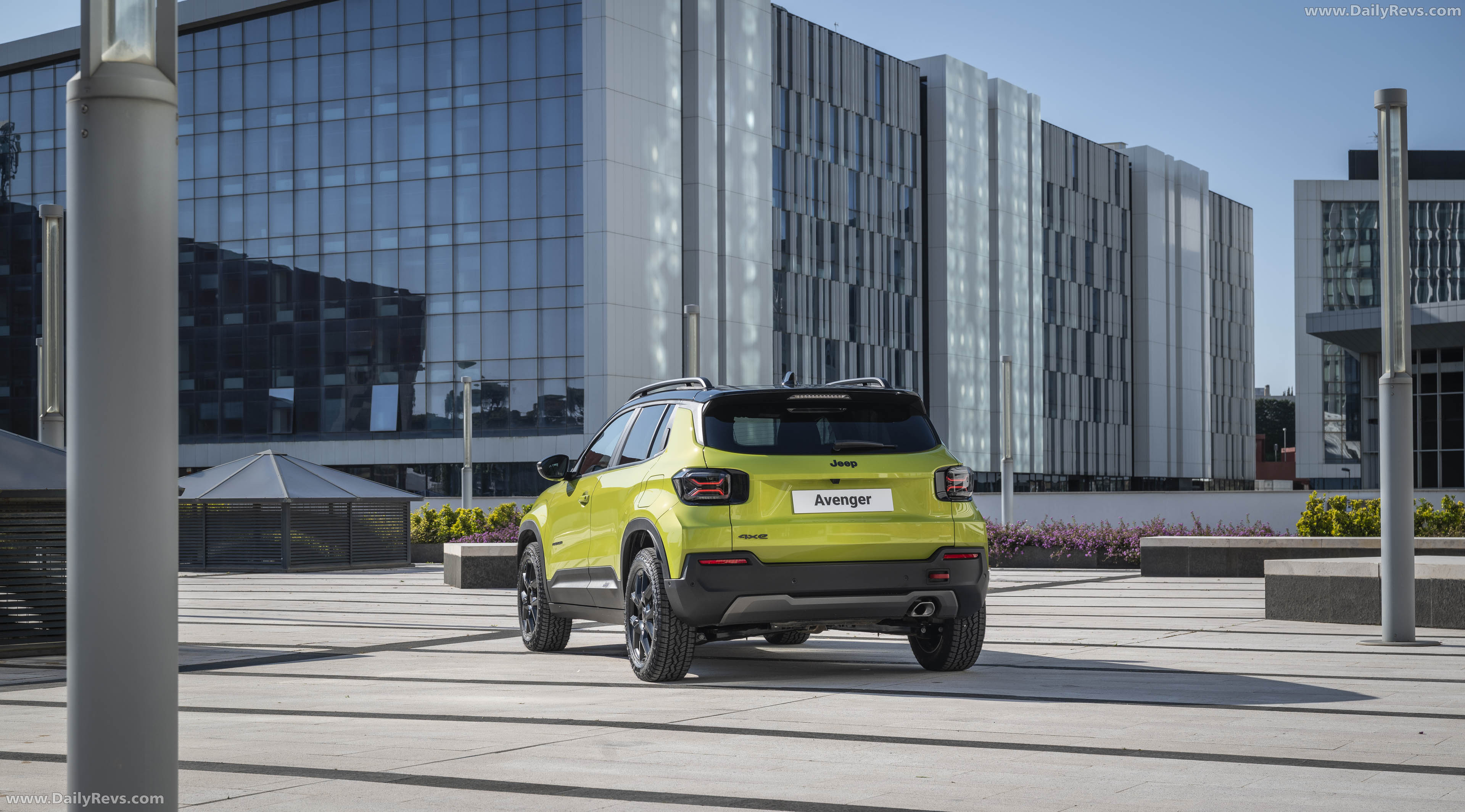 2027 Jeep Avenger 4xe Rear View
