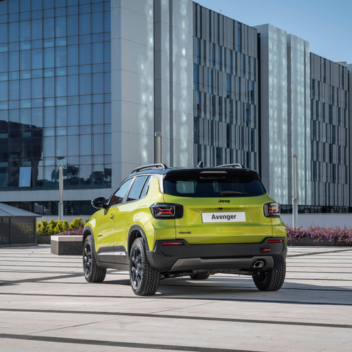 2027 Jeep Avenger 4xe Rear View