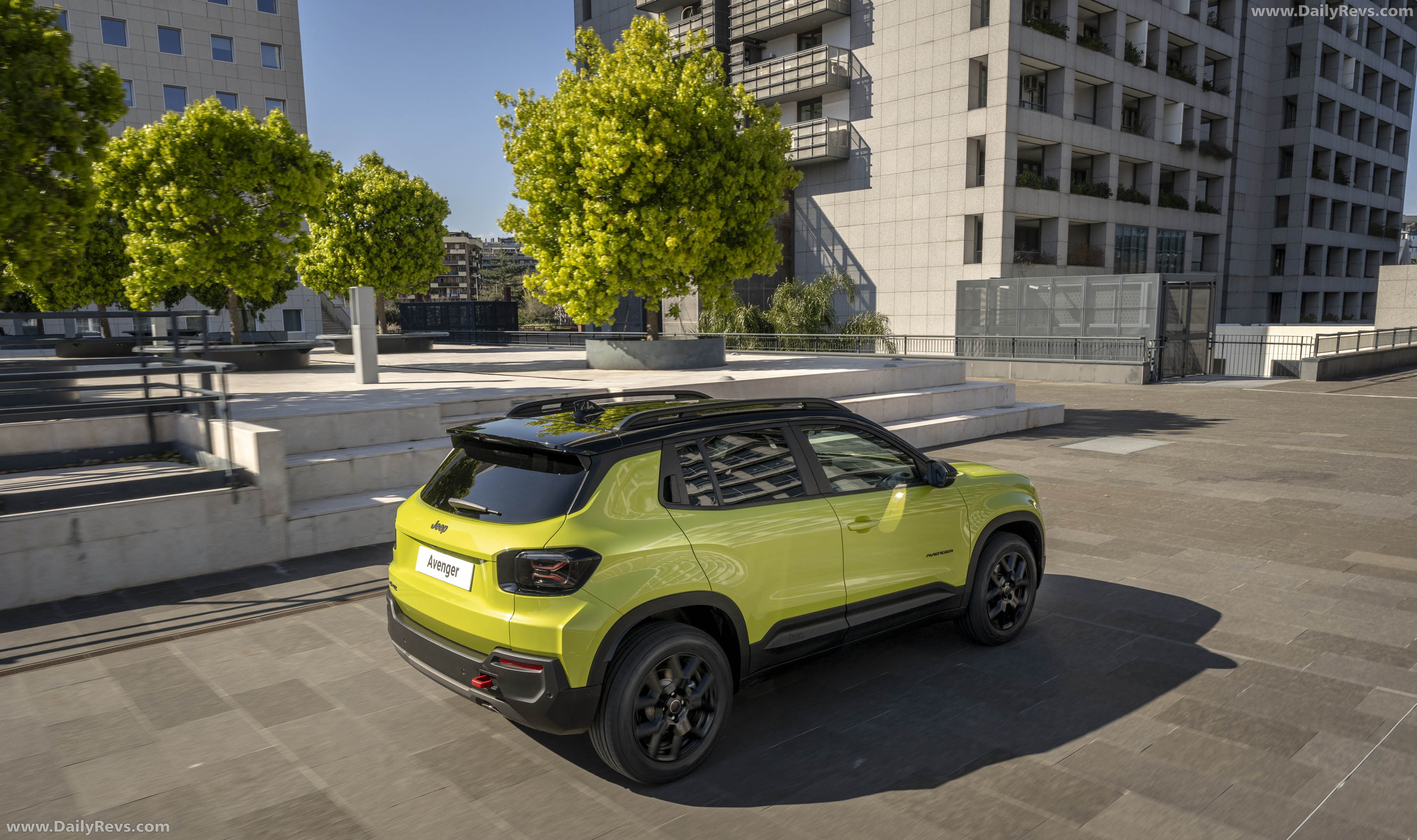 2027 Jeep Avenger 4xe Rear View