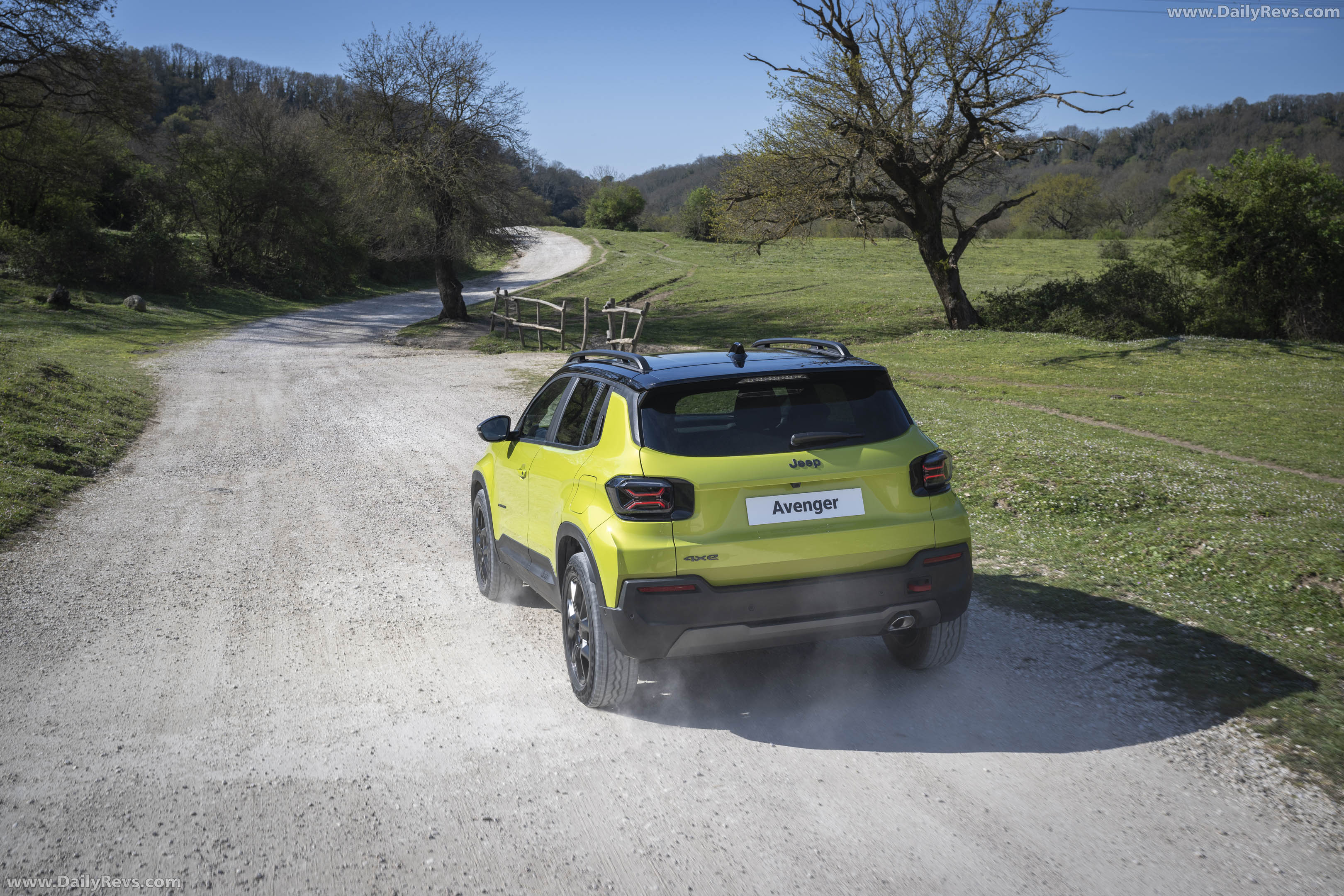 2027 Jeep Avenger 4xe Rear View