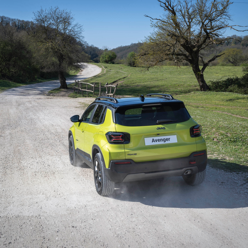 2027 Jeep Avenger 4xe Rear View