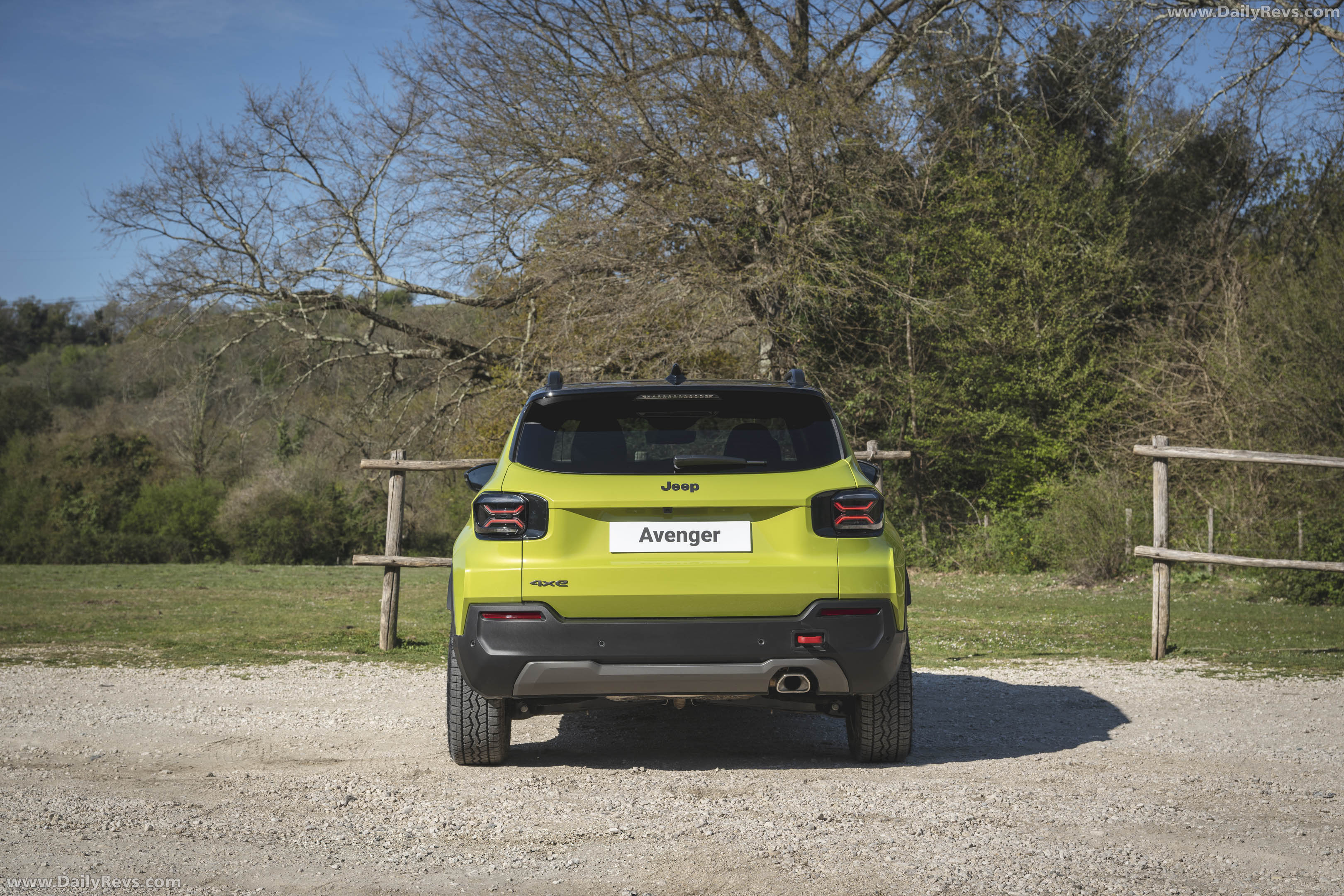 2027 Jeep Avenger 4xe Rear View