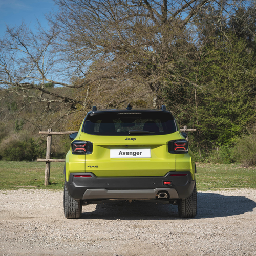 2027 Jeep Avenger 4xe Rear View