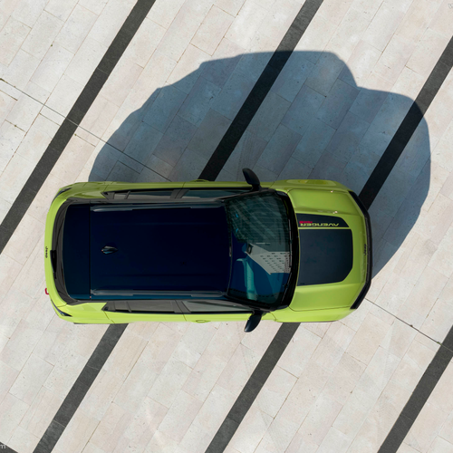 2027 Jeep Avenger 4xe Top View