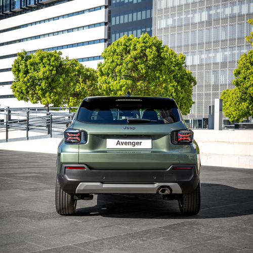 2027 Jeep Avenger e-hybrid Rear View
