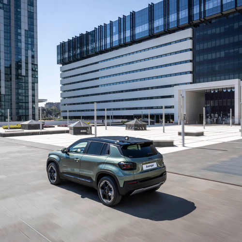2027 Jeep Avenger e-hybrid Rear View