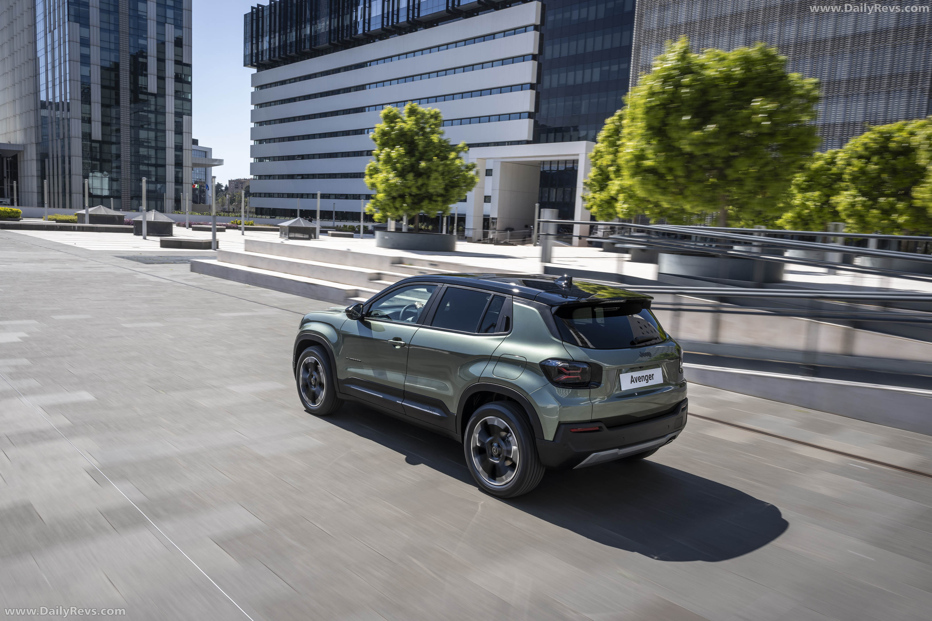 2027 Jeep Avenger e-hybrid Rear View