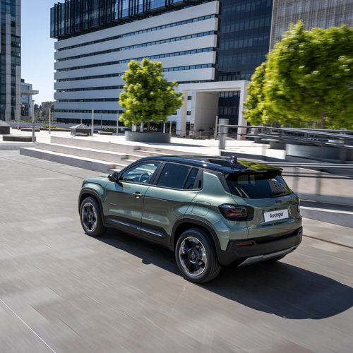 2027 Jeep Avenger e-hybrid Rear View