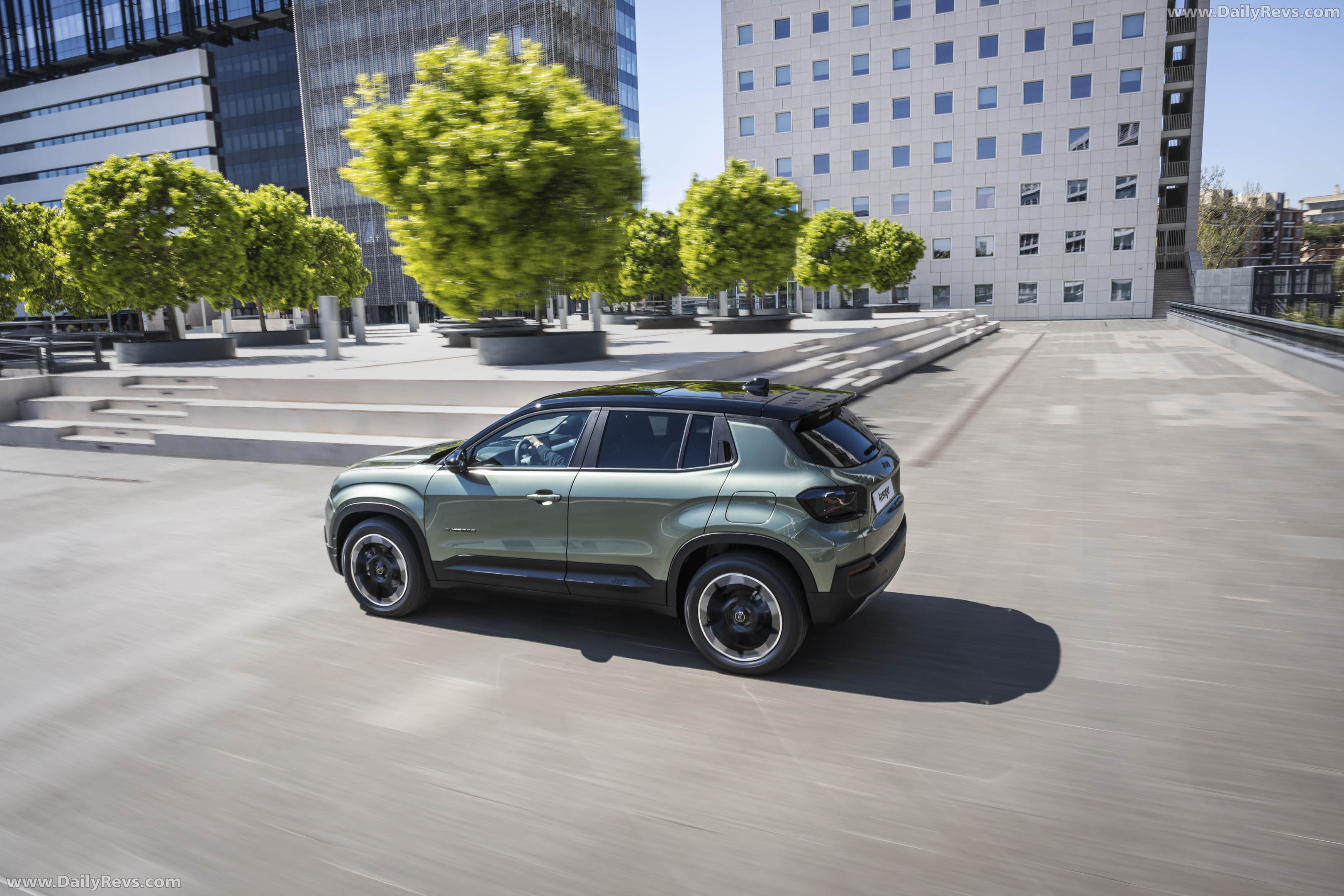 2027 Jeep Avenger e-hybrid Rear View
