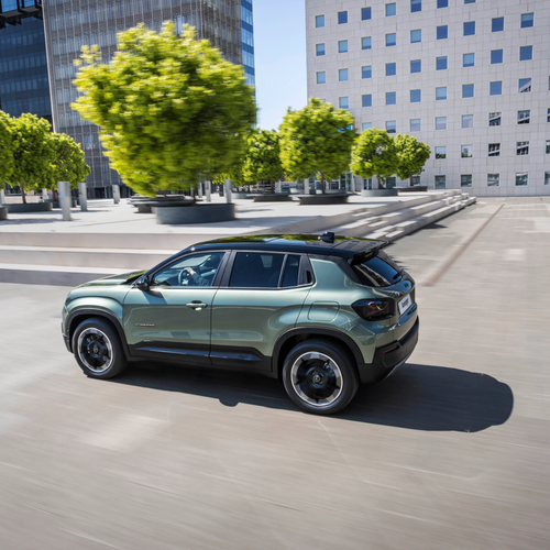2027 Jeep Avenger e-hybrid Rear View