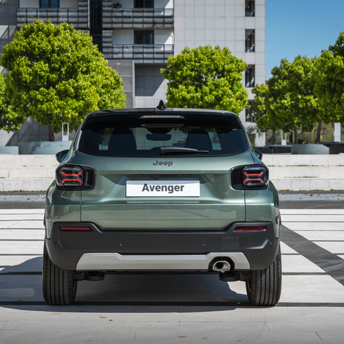 2027 Jeep Avenger e-hybrid Rear View