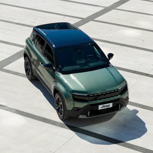 2027 Jeep Avenger e-hybrid Top View